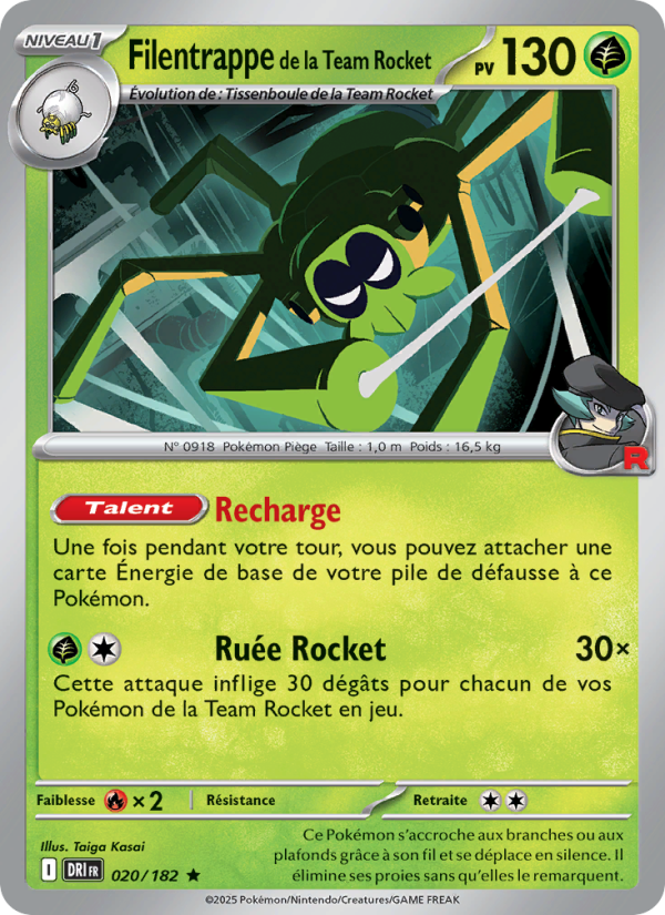 Filentrappe de la Team Rocket 020/182
