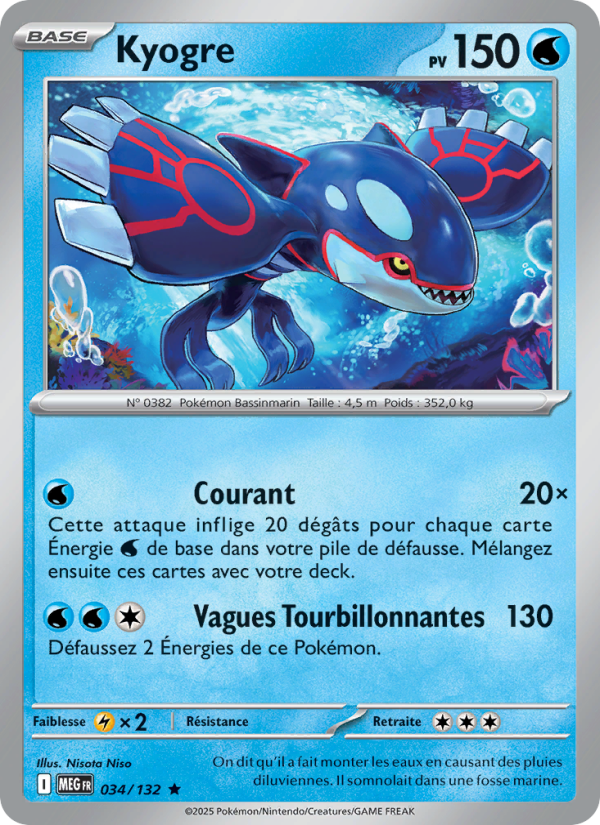 Kyogre 034/132