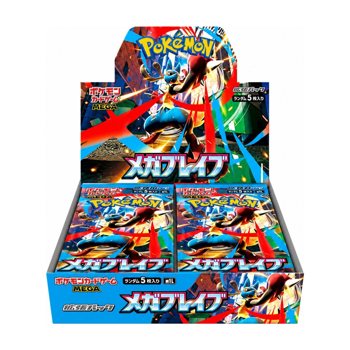 Display Pokémon Mega Brave M1L japonaise – 30 boosters