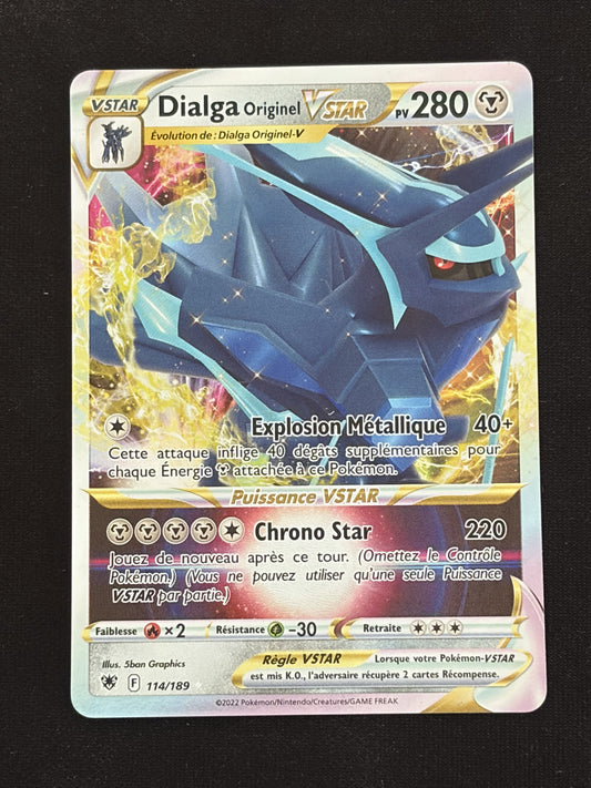 Dialga Originel VSTAR 114 recto