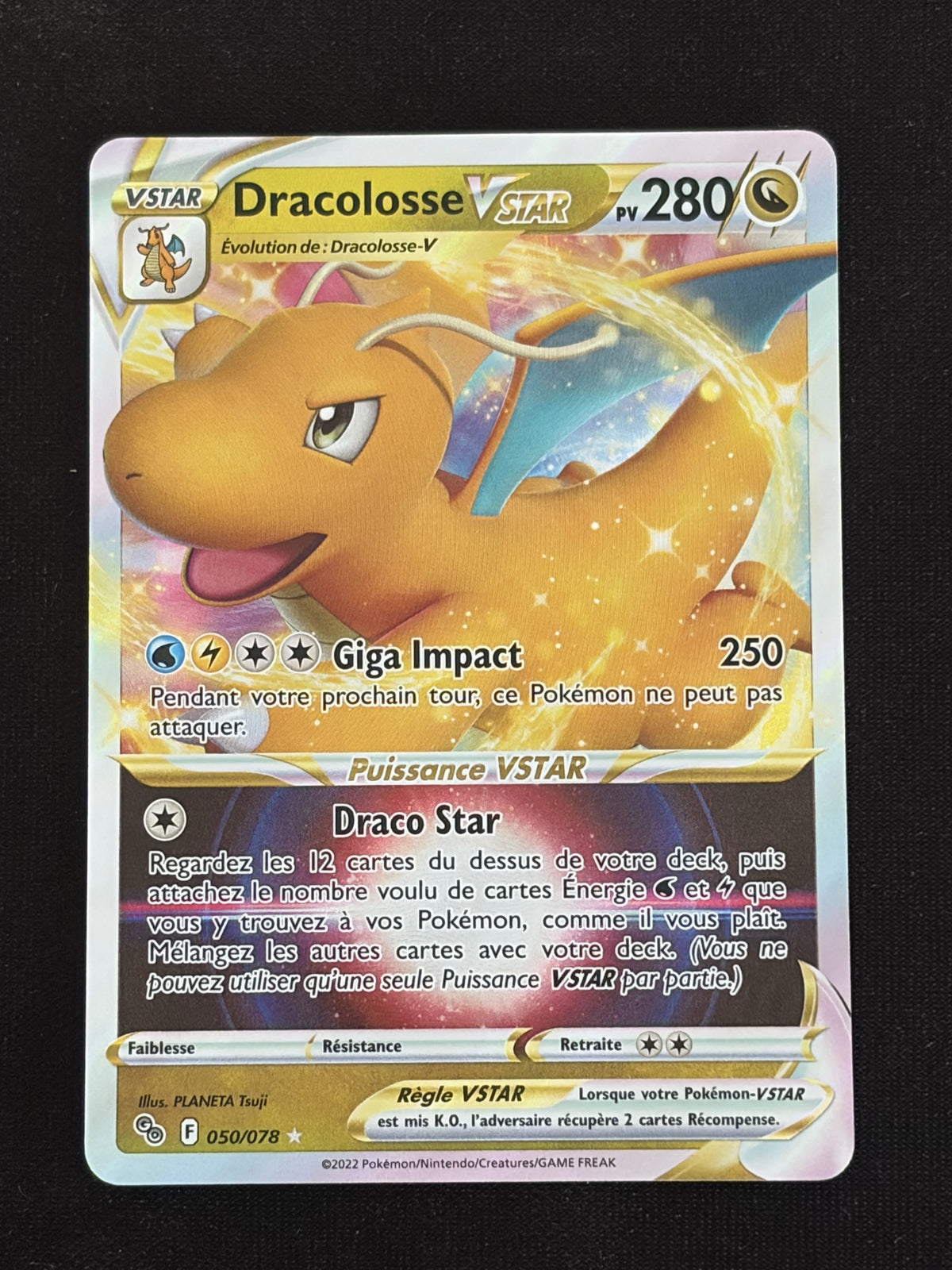 Dracolosse VSTAR 050 recto