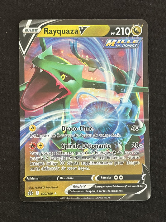 Rayquaza V 100 recto