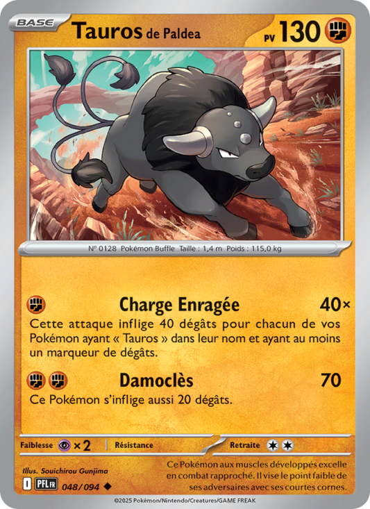 Paldean Tauros 048/94