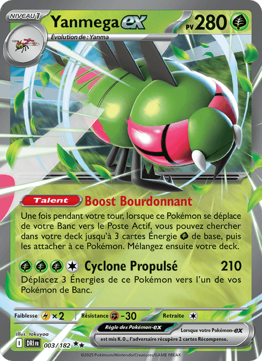 Yanmega ex 003 DRI (Français)