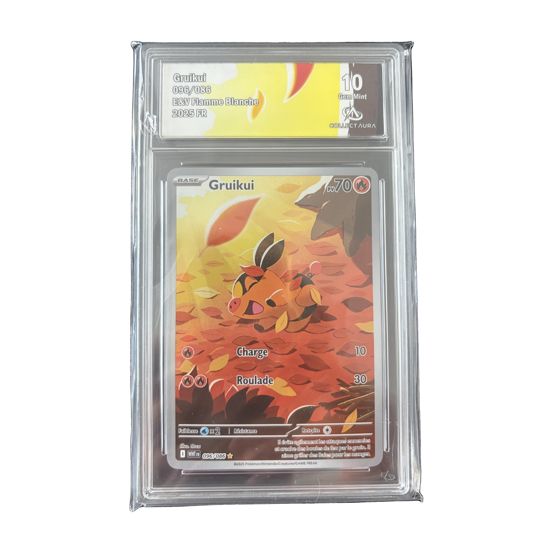Gruikui 096/086 Flamme Blanche gradee Collect Aura 10