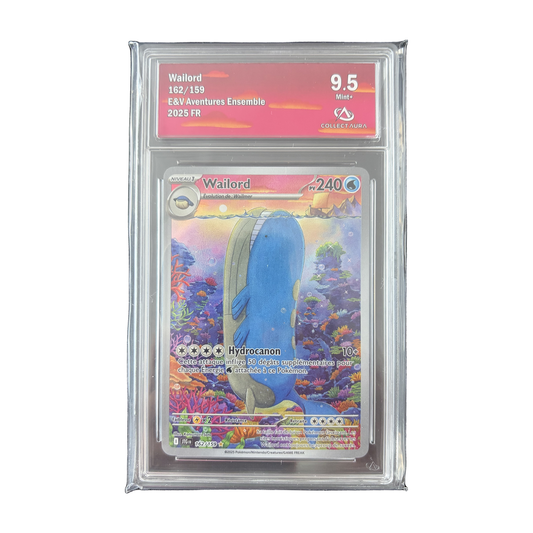 Wailord 162/159 Aventures Ensemble gradee Collect Aura 9.5