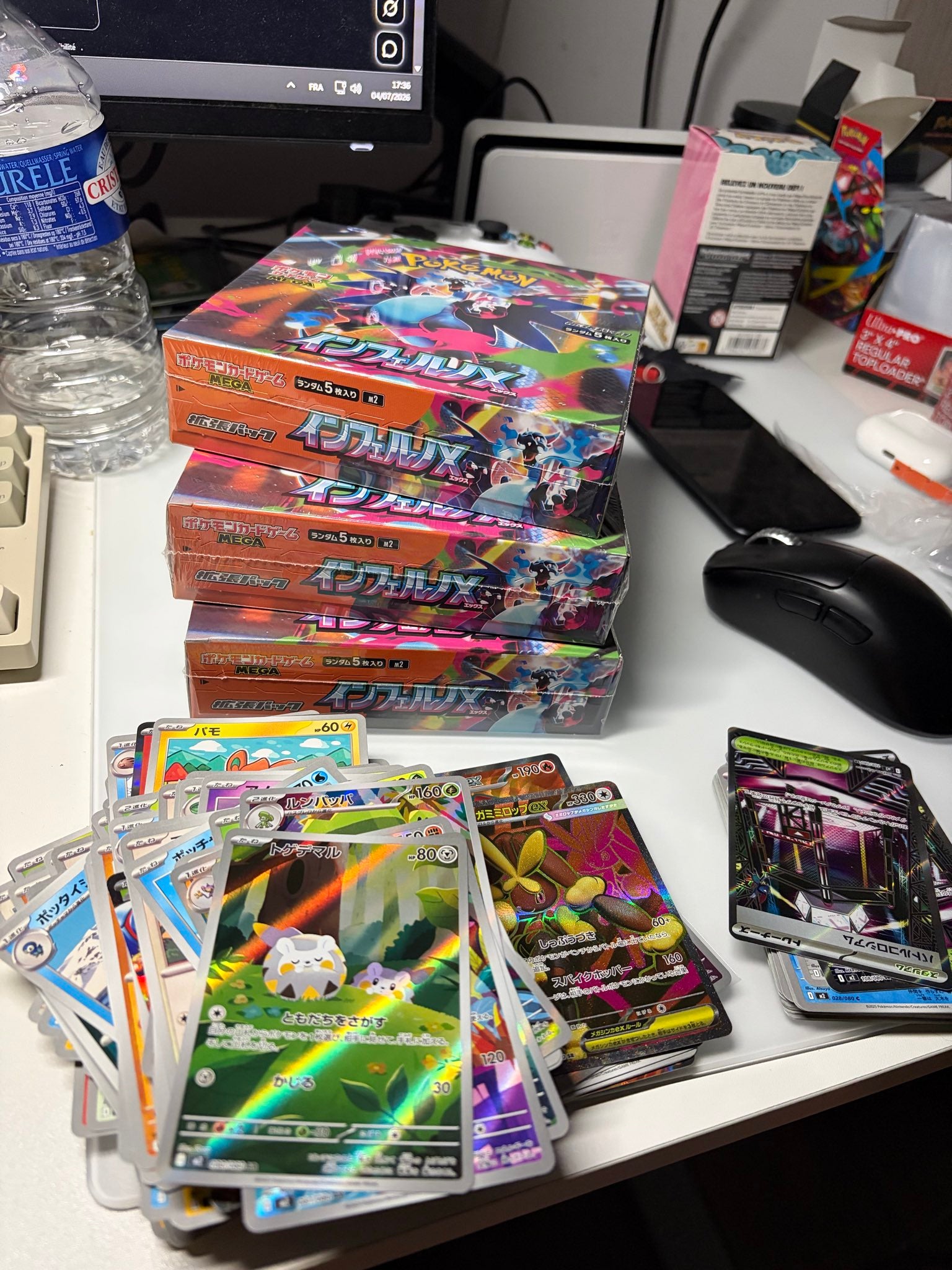 Boosters Pokémon japonais Infernox et cartes - Cartes en Main