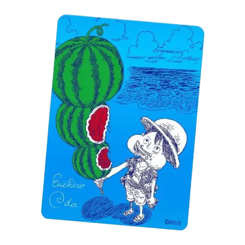 Carte One Piece Luffy Pastèque